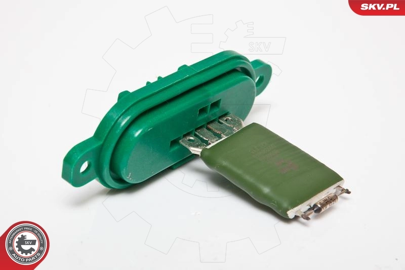 Resistor, interior blower